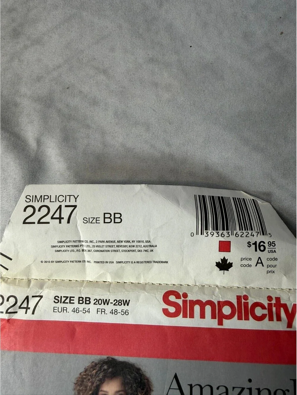 Simplicity 2247 amazing